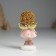 Polystone souvenir "Angel in a pink dress and apron" MIX 4.5x3.5x9.5 cm