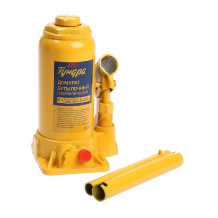 The jack of a bottle hydraulic tundra, the second valve, lifting/picking 355/185 mm, 6 tons