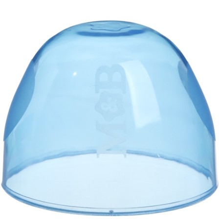 Children's Drinnik with a firm nose "Gentleman", 150 ml., With handles, blue color-14