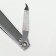 Pleshoper nippers are pedicure, with a file, 8.5 cm, in PVC-chechl, the color is silver, SZZ-19-D