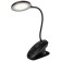 NLED-513-6W-BK desktop lamp LED battery on clothespin, black color