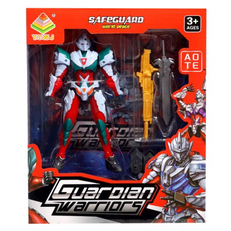 Robot "Warrior-Guardian", mobile details, color mix-10