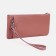 Women's wallet with lightning, pink color
