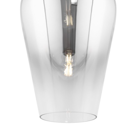 Suspended lamp FREAA FR5188PL-01B1 JIFFY, 220x220x1000 mm, E27, 1x60W, Black Color Black-1