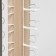 Glasses stand, table, 40 seats, h = 75cm, beige color