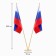 Flagste-floor double 2 m, sliding, platform D-30 cm, set 2 pcs