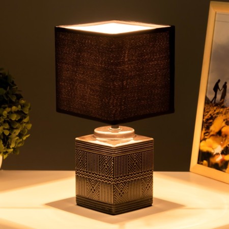 Mitchell table lamp E14 40W Black 14x14x29 cm Risalux-2