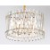 Crystal chandelier with Ambrella Light, Traditional, TR5063, E14, Color Gold