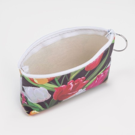 Women's wallet with zipper, color mix-3
