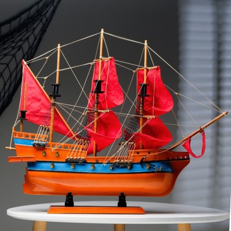 Souvenir ship large "Scarlet Sails", 60*10*52cm-1