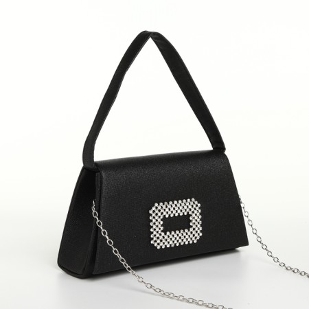 Female bag on a magnet, black color-3