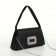 Female bag on a magnet, black color
