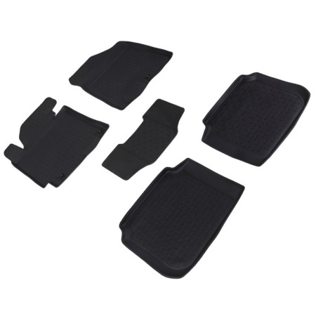 Rubber mats with high side for Kia Cerato 2013-2017