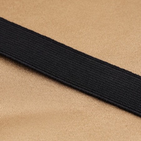 Bashmachny gum, 20 mm, 10 m, black color-1