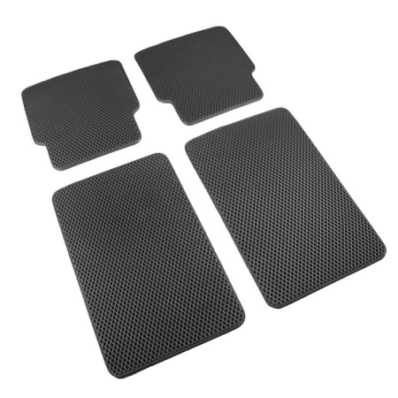 EVA carriers of car, universal, XL (jeep, minivan), edging, gray, set-4