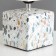 Safari table lamp E27 40W white-gray 12.5x12.5x29 cm Risalux