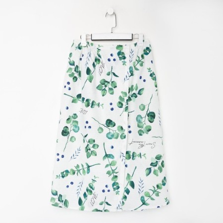 A towel for the bath "Eucalypt" female Pareo, 80x150 ± 4 cm, 100% cotton, waffe. canvas, 160 g/m2-6