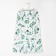A towel for the bath "Eucalypt" female Pareo, 80x150 ± 4 cm, 100% cotton, waffe. canvas, 160 g/m2