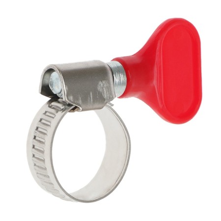 Clamp with the "lamb" Zein English, diameter 13-19 mm, width 9 mm, stainless steel-3