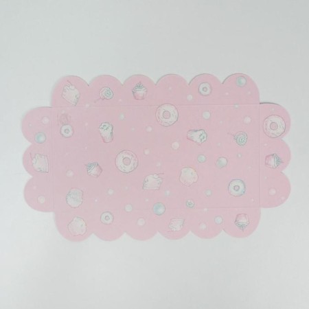 Cookie box, confectionery packaging with PVC lid, “pleasant moments”, 21 x 10.5 x 3 cm-4