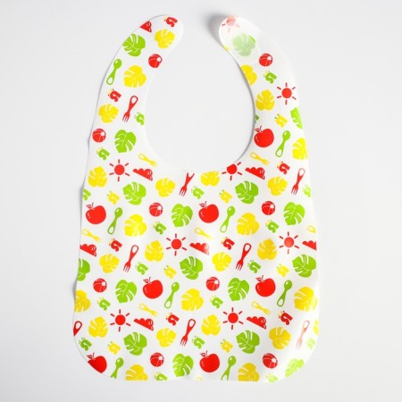A set of bibs for feeding "Tasty History" waterproof on Velcro, 3 pcs.-2