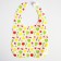 A set of bibs for feeding "Tasty History" waterproof on Velcro, 3 pcs.
