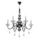 Ella chandelier, size 72x216x72 cm, 360W 6xe14 IP 20
