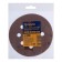 Circle of abrasive grinding under the "Velcro" tundra, perforated, 125 mm, p180, 10 pcs.