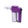 Mixer Oursson HM4001/SP, manual, 400 watts, 6 speeds, 2 nozzles, purple