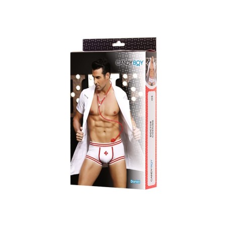 Dr. Candy Boy Daniel, OS size, white-red color-2