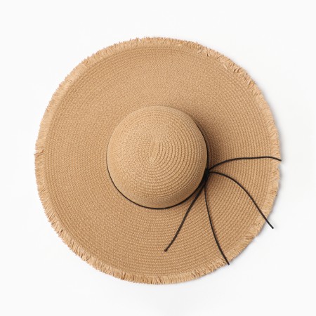Women's hat Minaku, central to light-brown, river 58-1