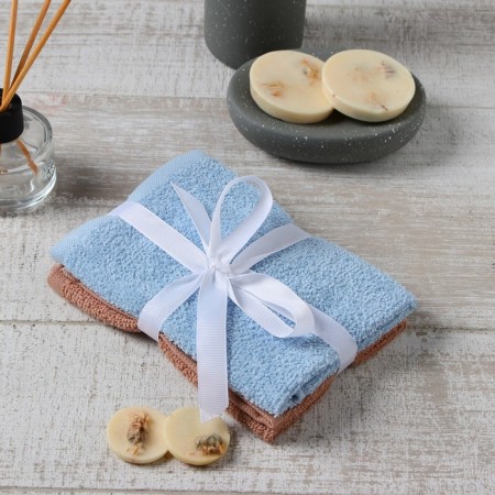 Set of terry towels and I "CAKE" 30x30 cm - 2 pcs, 100% HL, 340 g/m2
