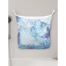 Organizer in a bathtub on suction cups “Magic Ice”, for storing toys and trifles, size 33x39 cm