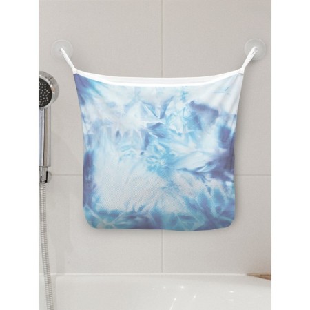Organizer in a bathtub on suction cups “Magic Ice”, for storing toys and trifles, size 33x39 cm