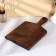 Defense board for serving with ADELICA handle, 34 × 19.5 × 2 cm, dark grab