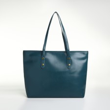 Women's bag with lightning, blue color