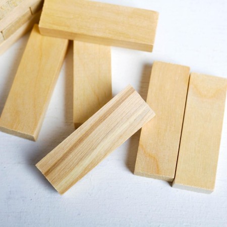 Falling tower, jenga, Birch, 54 Bruska, 18.5 x 6.5 cm-2
