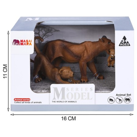 Набор фигурок «Мир диких животных: семья львов», 2 фигурки-4