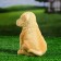 Garden figure "Labrador puppy" 17x12x20cm