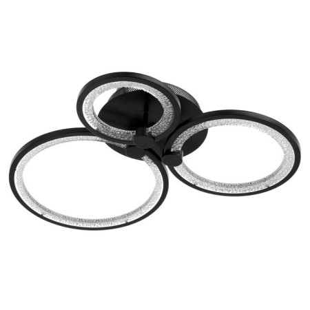 Chandelier 71104F/3BK LED 94W 3000-6000k Dimmer Black Bayerlux-1