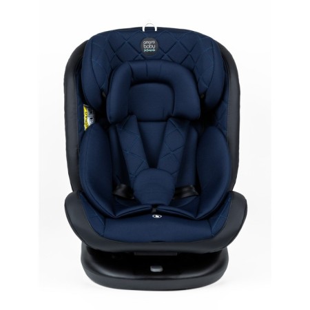 AMAROBABY BRILIANT, ISOFIX fastening, class D, group 0+/1/2/3 (0-36 kg), blue color, blue-1