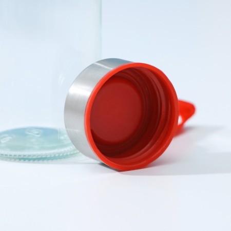 Water bottle "Lido", 300 ml, h = 17 cm, color strap mix-3