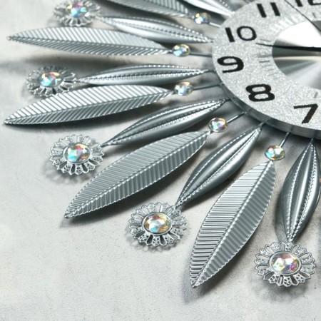 Watching clock, series: openwork, "novel", D-60 cm, dial 22 cm-2