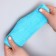 Pedicure heater, moisturizing, terry, with silicone tab, One Size, Blue Color