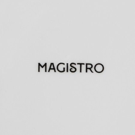 Porcelain salad Magistro Crotone, 1.4 l, 20 × 9 cm, white color-4