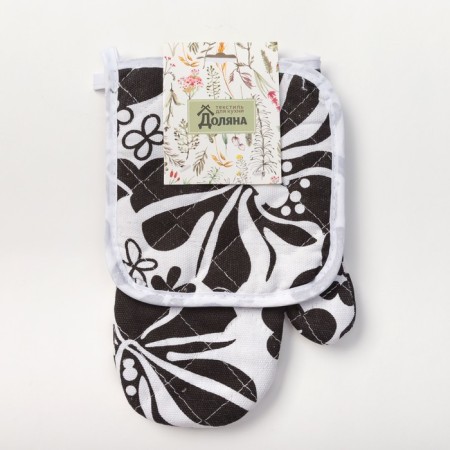 Kitchen set (2 items) of the share "trend", a severity of 17x17 cm, mitten 26x16 cm, 100% p/e-2