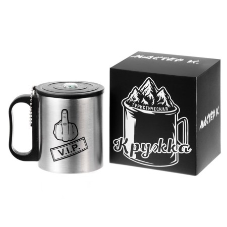 Thermal circle, 180 ml, tourism "Master K. Vip", retains heat 2 hours, compass-1