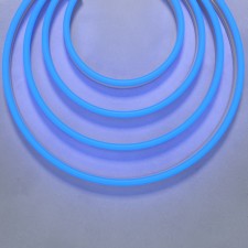 Flexible neon Led Strip, IP67, 9.6W/m, LED, glow blue