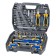 Набор инструмента KRAFT KT700677, 1/2" и 1/4" 6 гр. головки, 4-32 мм, 73 предмета, кейс