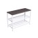Shoe with the seat "Energy Loft", 51x 75 x 30 cm, white, ash anchor